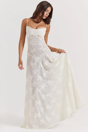 Selena bustier dress - White