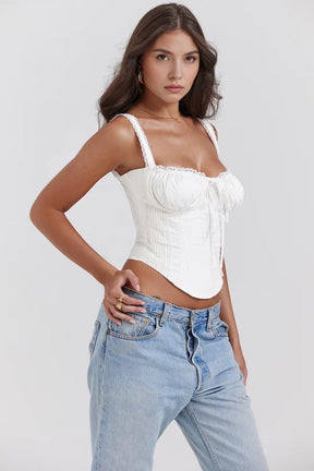 Bela Shaping Corset - White