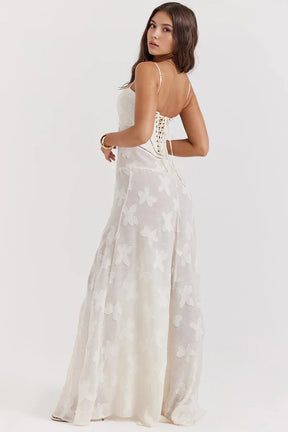 Selena bustier dress - White