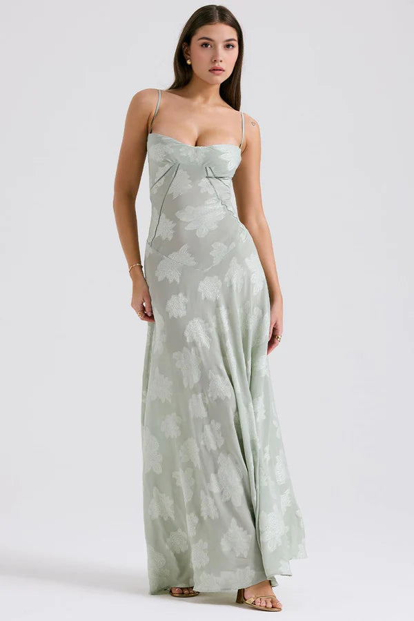 Selena bustier dress - Green