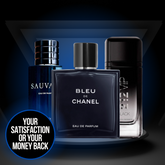 BUY 1 GET 3 - DIOR SAUVAGE | BLEU CHANEL | 212 VIP BLACK