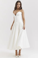 Taylor Shaping Dress - White